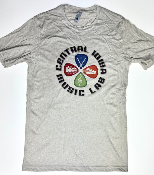 Beige Cotton Logo T/New Old Stock